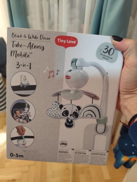 Музикална въртележка за легло