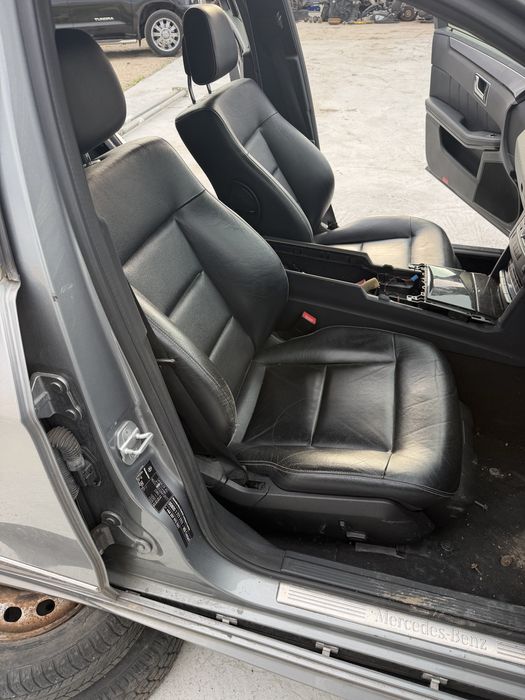 Кожен салон седалки Mercedes benz E class W212 седан  мерцедес в212 е класа