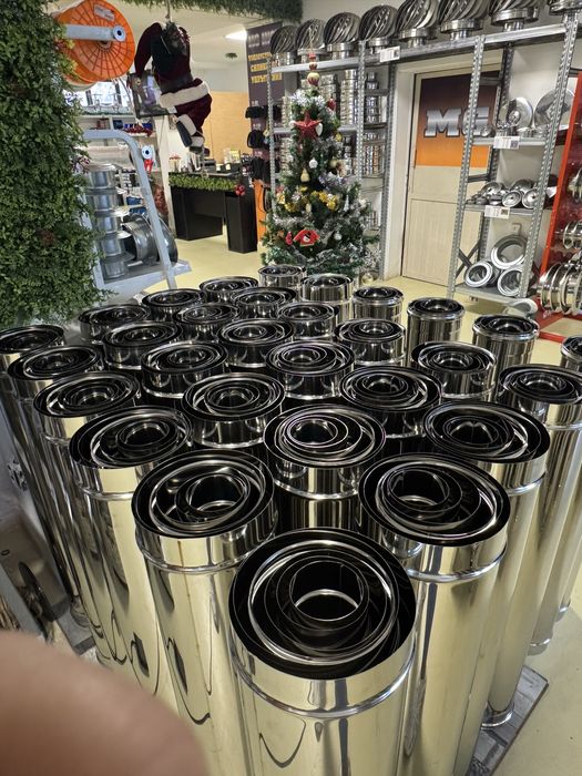 Димоотводи и кюнци от инокс неръждавейка