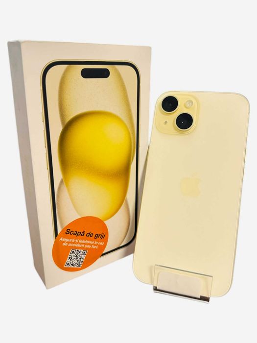 Iphone 15 Yellow 128 gb La cutie
