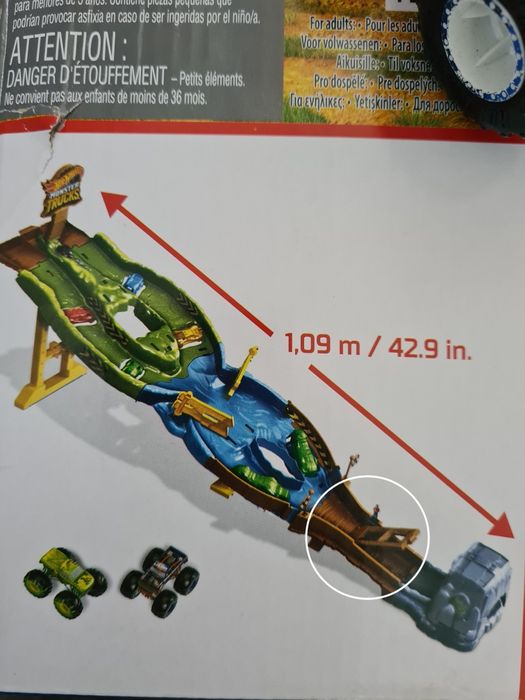 Hot wheels monster truck писта