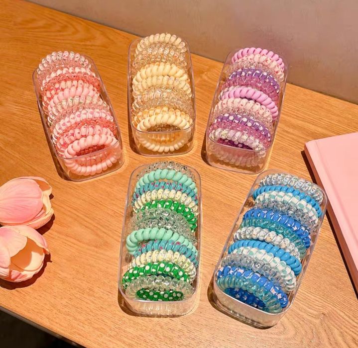 Новые резинки для волос Разноцветные! В ассортименте разные!