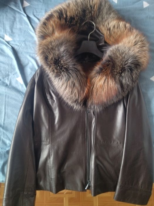 Кожаная куртка осень/весна