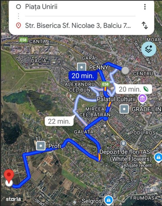 MIROSLAVA - IASI - Loturi teren intravilan - zona Notariat I. Paduraru