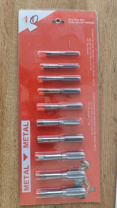 Набор метчиков и плашек (лерка)