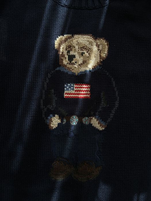 Pulover Polo Ralph Lauren RL Bear America M