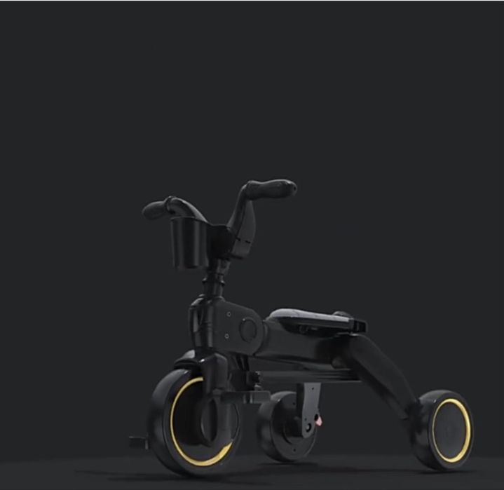 Велосипед с родительской ручкой!