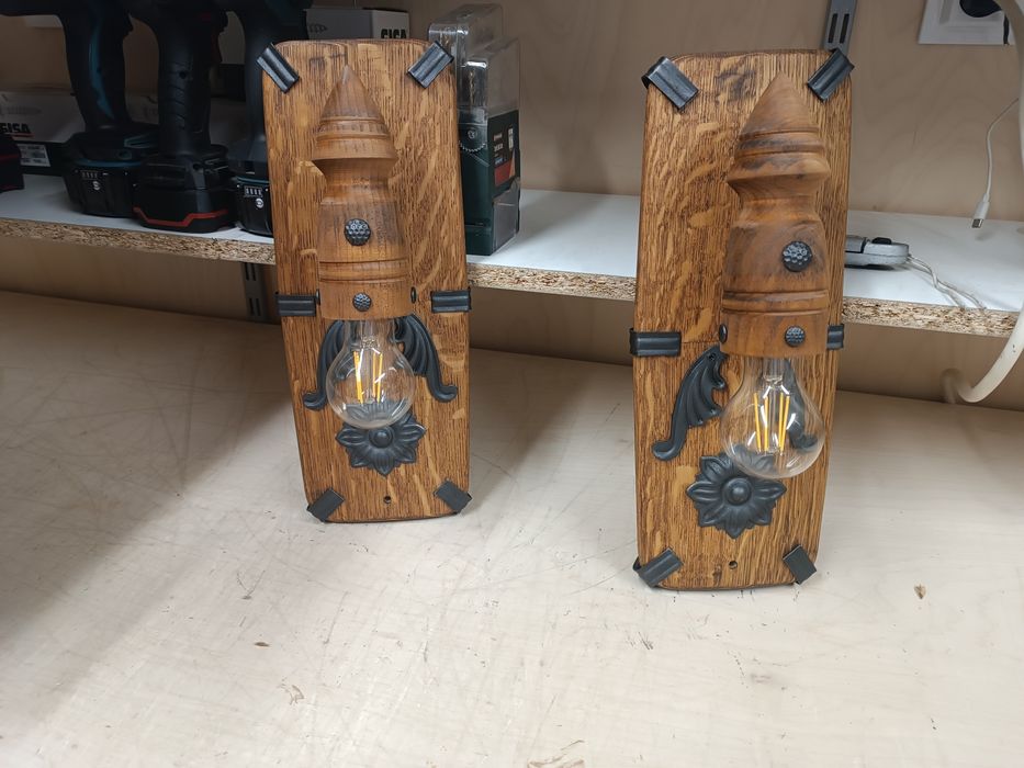 Лампи, абажур, крушки, полюлей, аплици, дървени лампи,ръчна изработка