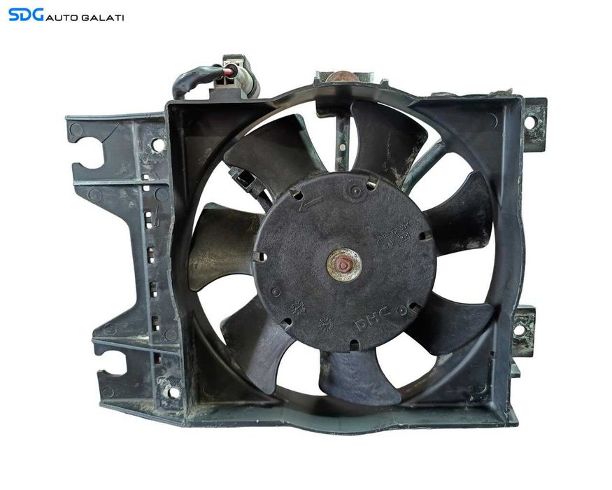 Electroventilator Ventilator Racire Radiator Clima AC GMV SsangYong Rodius 2.7 Xdi D27DT 2004 - 2013 Cod 68400-21051 3C2221CDDA [LR6421]