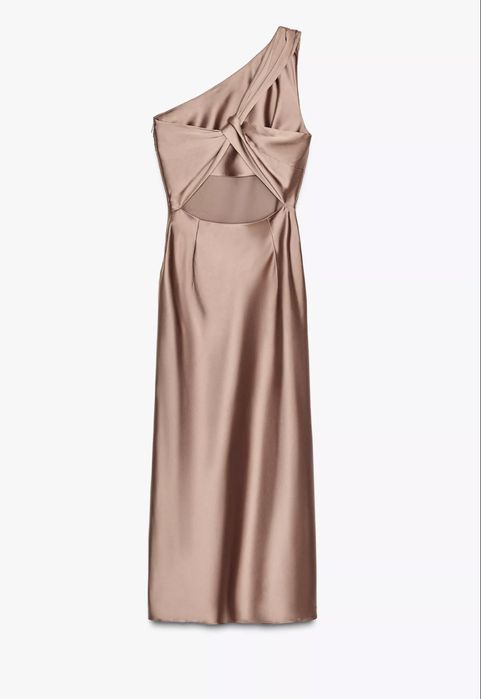 Сатенена рокля ZARA