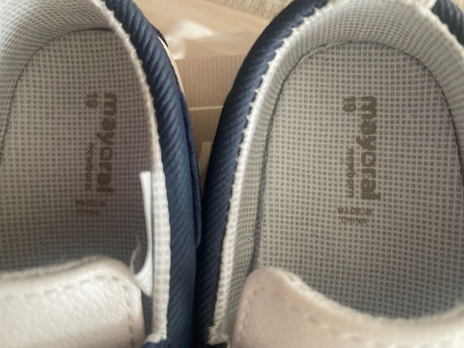 Mocasini Mayoral, din piele, nr 19, 12 cm