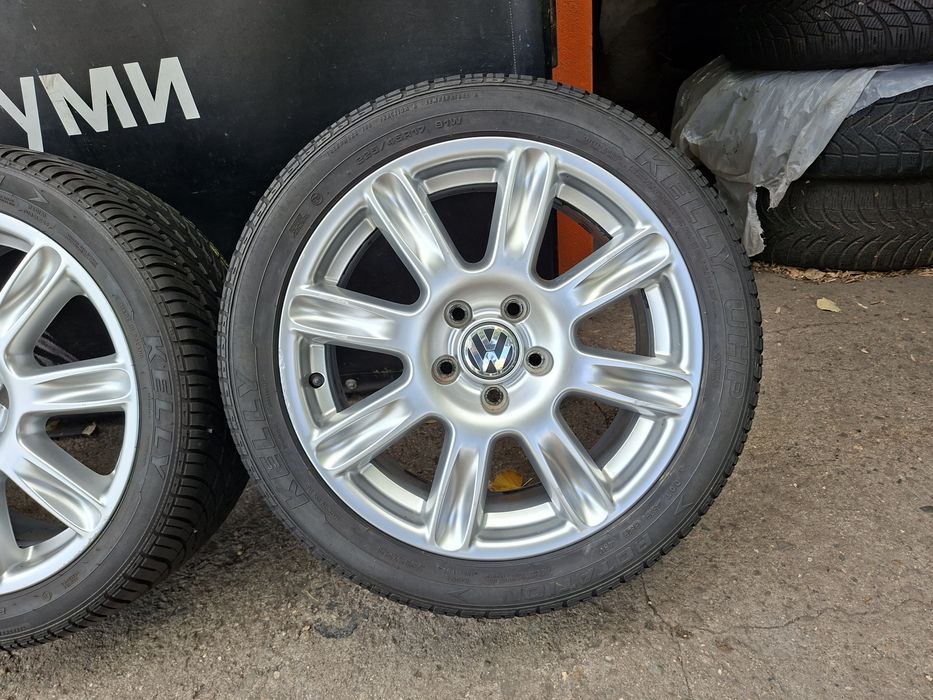 17" 5X112mm VW BBS, 5х112мм Фолксваген + 225/45/17 Летни гуми