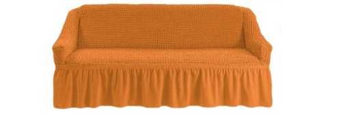 husa canapea 2 locuri,Coniac-LICHIDARE stoc