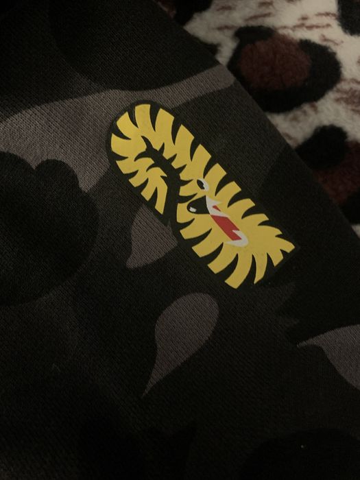 Hanorac Bape Tiger Grey Camo