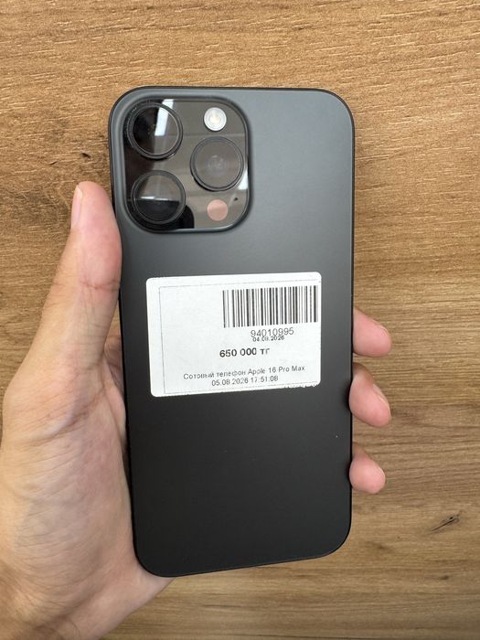 Телефон iPhone 16 pro max | 99% 1 TB | Рассрочка 0-0-12
