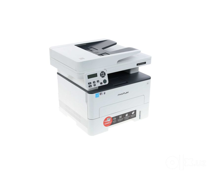 - МФУ Pantum M7100DW (A4, 33 стр/мин, 256Mb, Duplex, USB, LAN, Wi-Fi)