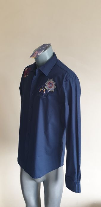 La Martina Italy Stretch Cotton Slim Fit / L  НОВО ОРИГИНАЛ МЪЖКА РИЗА