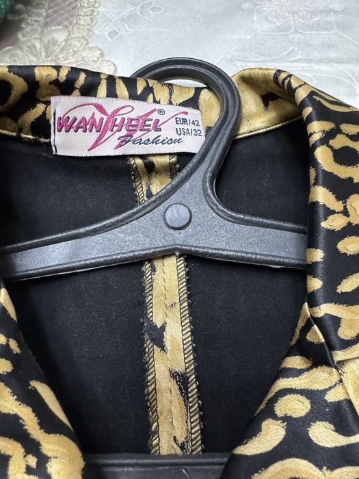 Пиджак и брюки леопард, костюм 2 ка