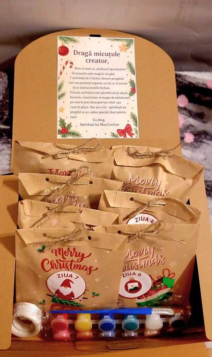 Cutie de activitati Craciun