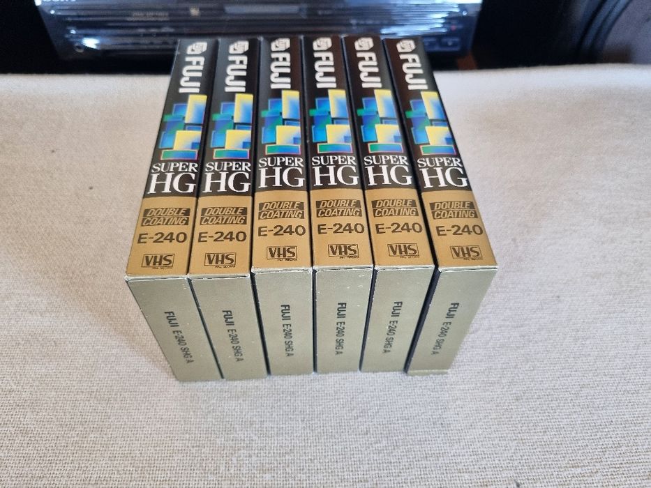 Pachet 6 Casete Video Fuji. Perfecta stare.