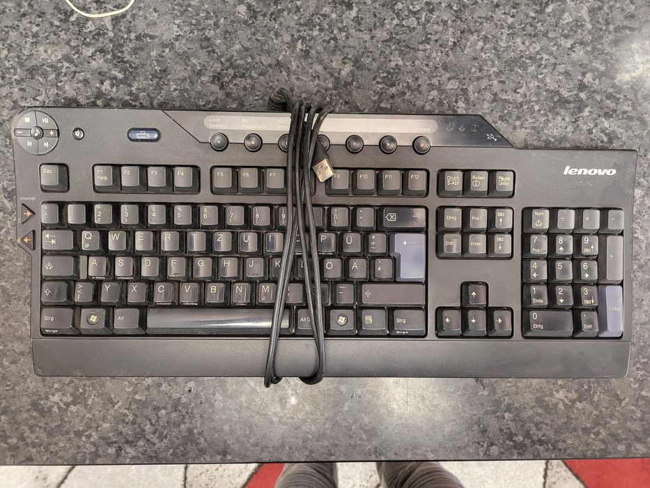 Tastaura multimedia lenovo dell microsoft + mouse optic usb