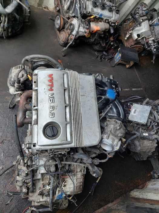 Двигатель Тойота Хайландер 3.3 объём 3MZ