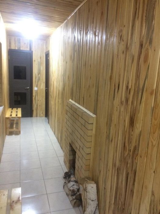 Баня на дровах семейная