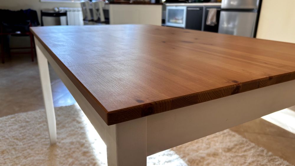 Трапезна маса IKEA LERHAMN за 4-6 човека