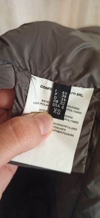 Осенний легкий пуховик (пальто)