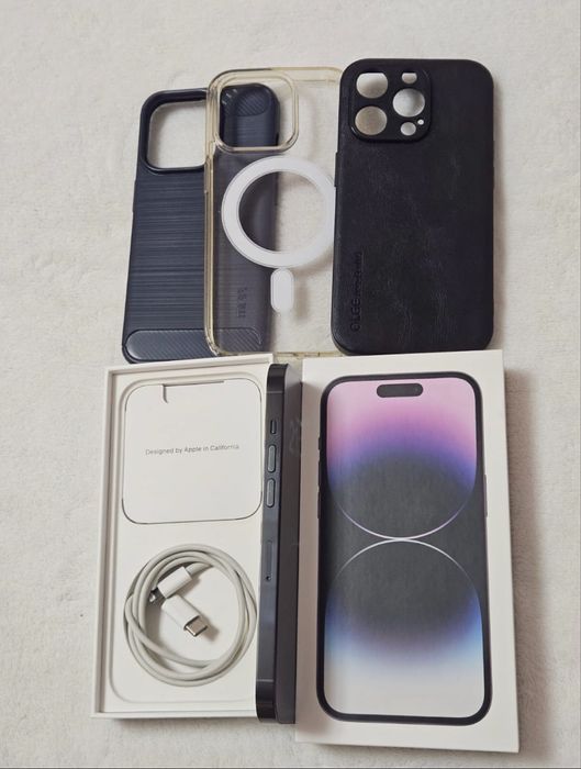 iPhone 14 PRO, Mov, 256 Gb, Stare foarte buna