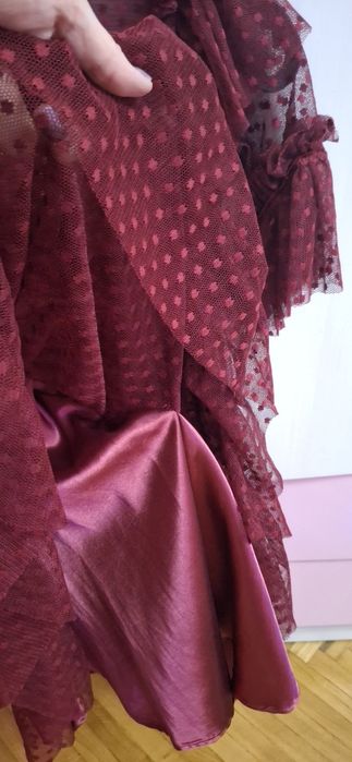 Rochie bordo   fete