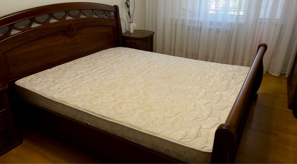 Кровать 2тумба комод айна