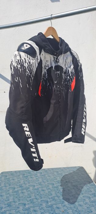 Geacă textilă moto REV'IT! Quantum 2 H2O - 4 anotmpuri