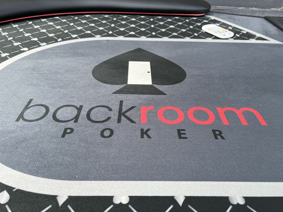 Masa poker cu banda led CustomTables.eu stoc