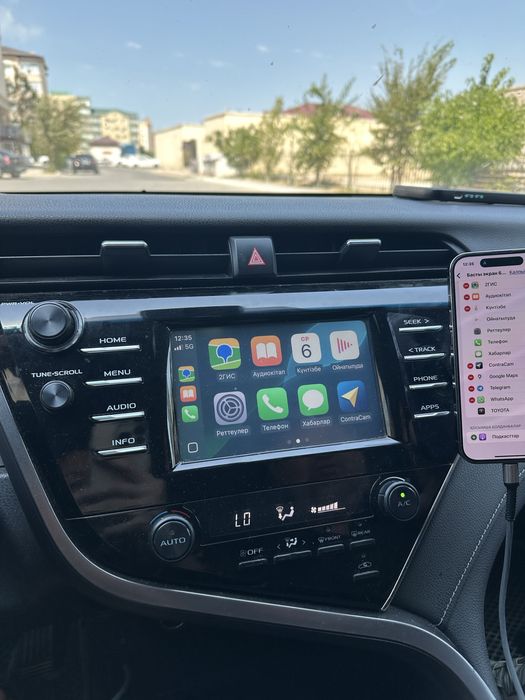 Прошивка Установка Apple CarPlay на Camry70