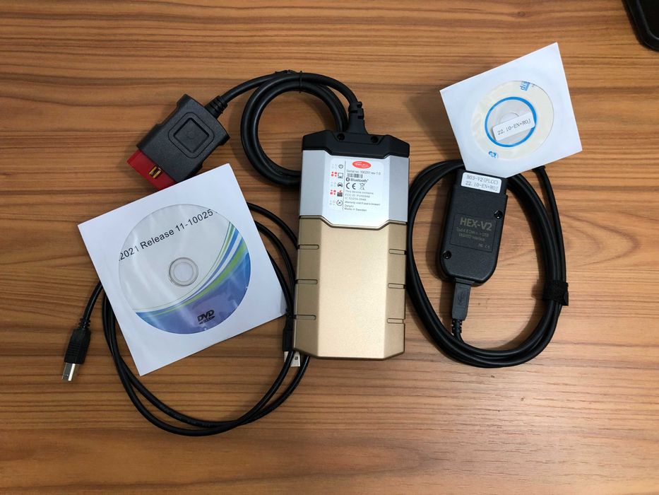 PACHET Tester/Diagnoza Delphi DS150E GOLD 2021 &VCDS Vag Hex V2 23.3 ...