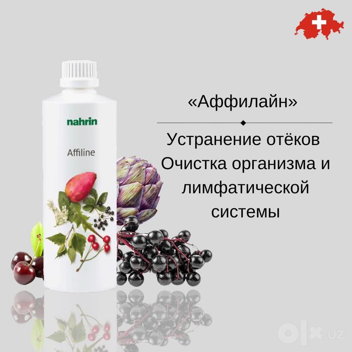 Аффилайн, от отёков, Nahrin, Швейцария
