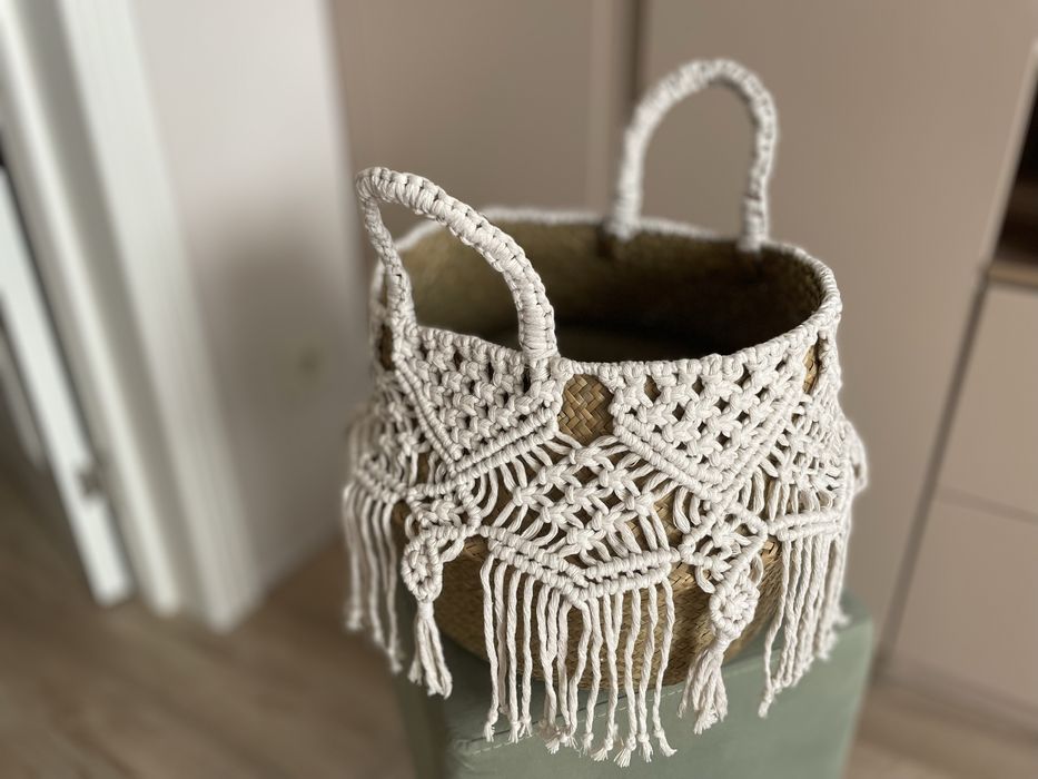 Корзина в стиле Бохо