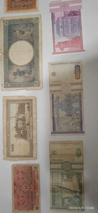 Vand bancnote sí fise vechi folosite