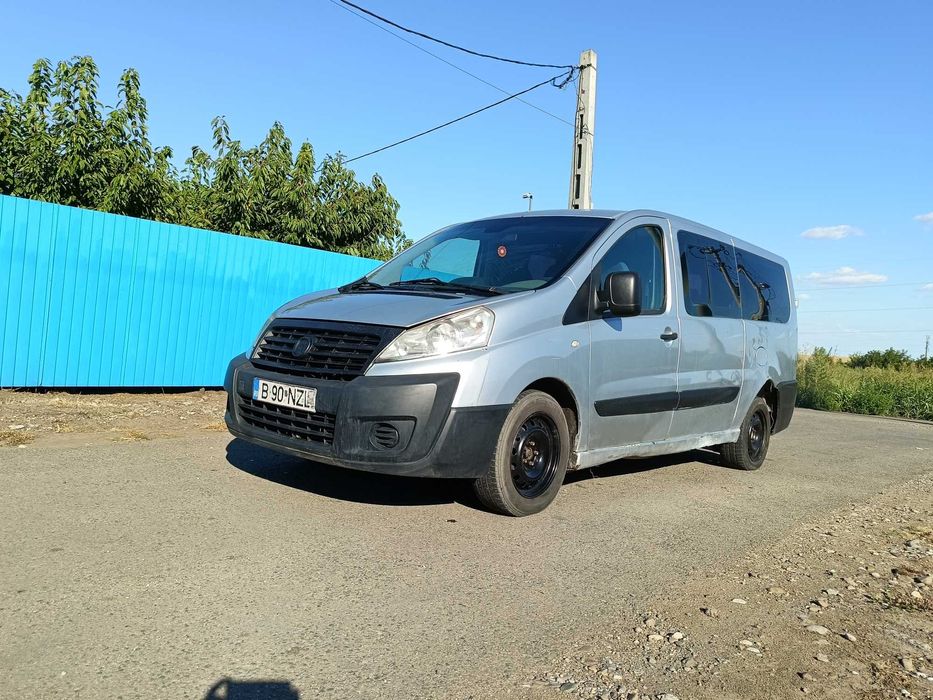 fiat scudo 9 locuri taxe mici similar cu peugeot expert citroen jumpy