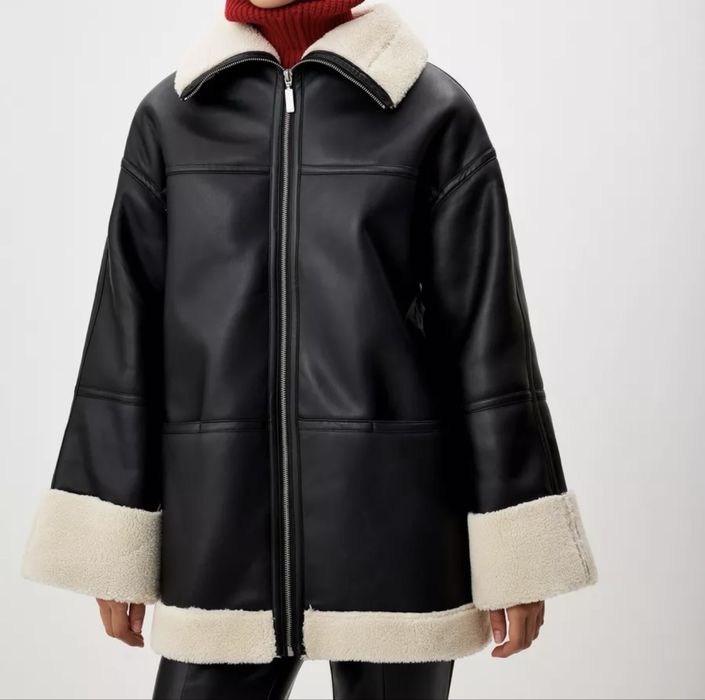 Дубленка из экокожи