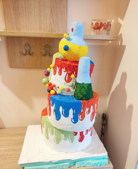 Бутафорна торта за украса