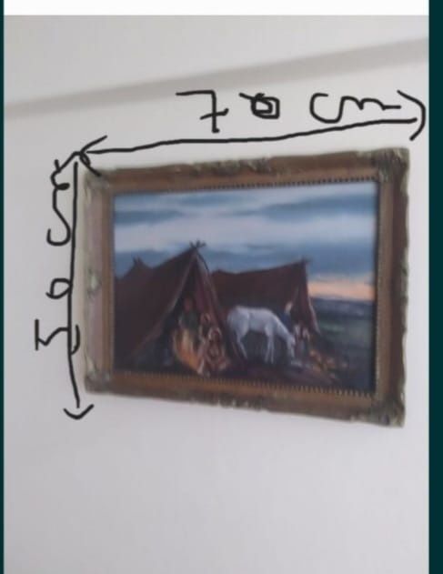 Tablouri pe panza cu rama