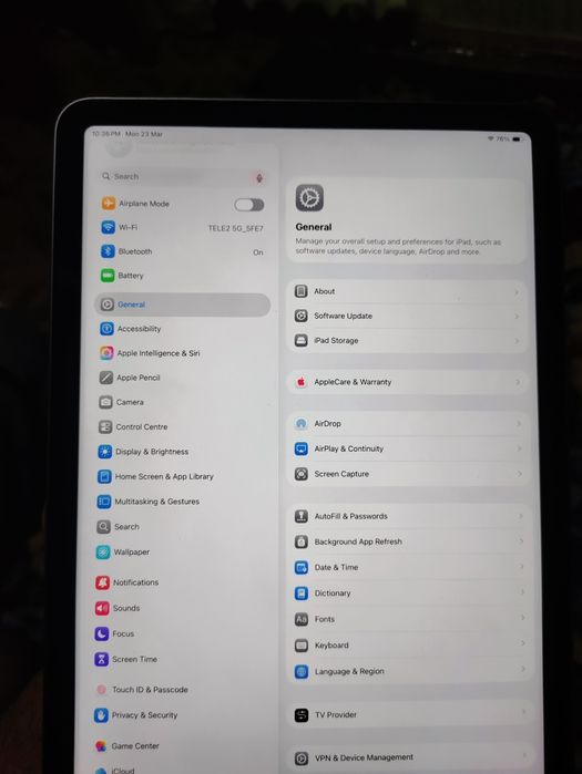 Ipad air 5th generation