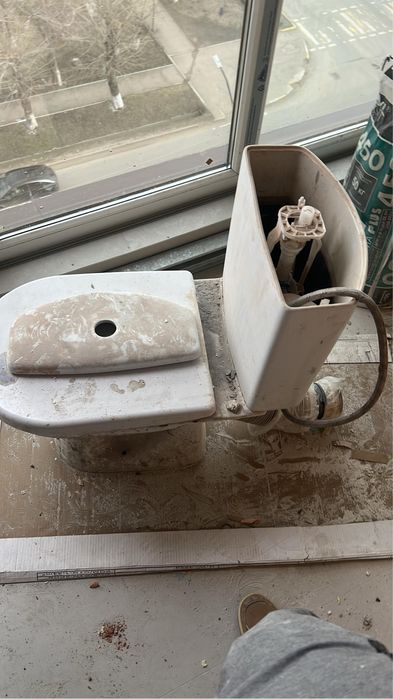 Строительный унитаз + козел