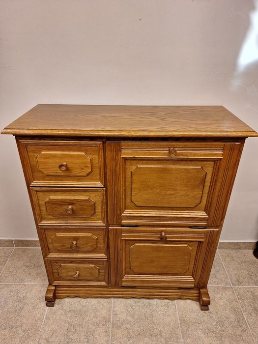 Шкаф за обувки дъб