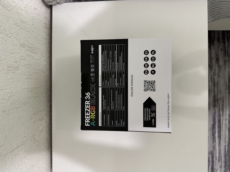 Охладител за компютър Arctic Freezer 36