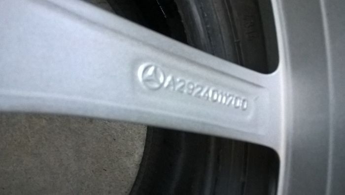 O janta spate 21 toli originale mercedes GLE amg coupe W 2924011700
