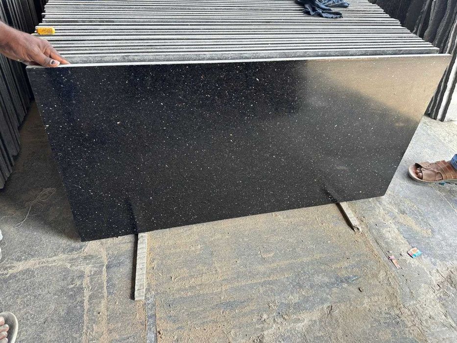 Блэк Гэлакси (Индия)/Granite Black Galaxy (India) Granit Tosh