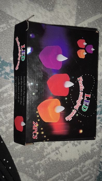 Романтичный свеча